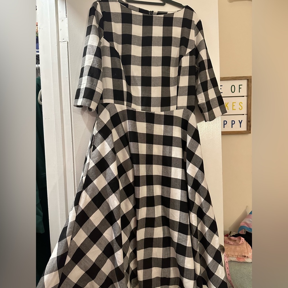 Gingham Dress